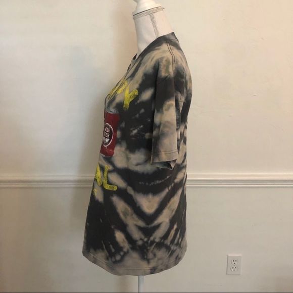 Custom tie-dyed hooters happy meal oversized tee - Picture 6 of 7